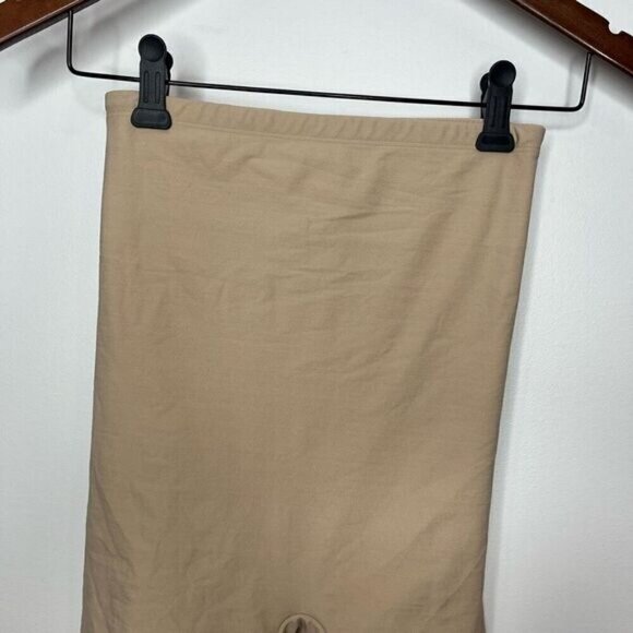 Miraclesuit Women’s Size Medium High Waisted Tummy Control Thigh Shaper Nude - Picture 4 of 12